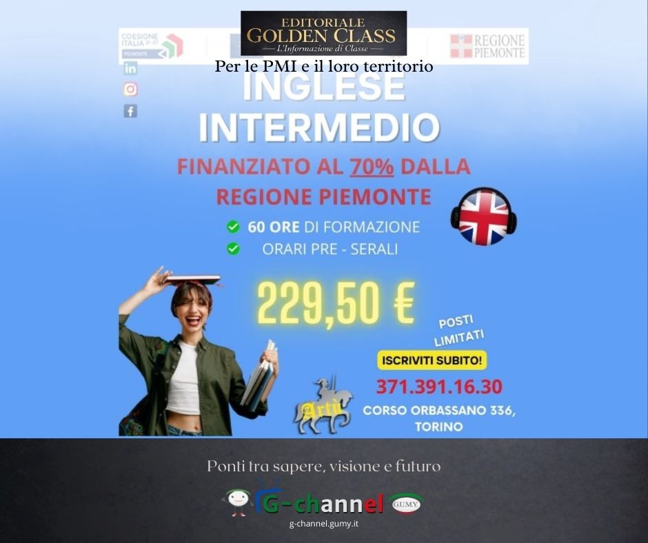 Inglese a Torino: iscrizioni aperte